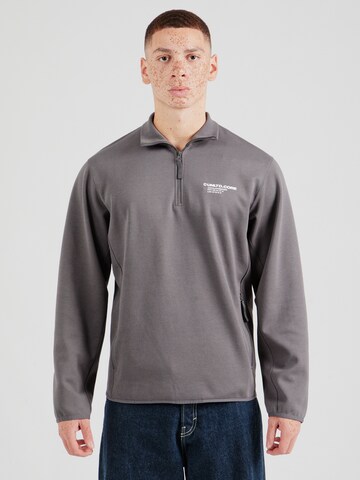 JACK & JONES Sweatshirt 'AERO' in Grey: front