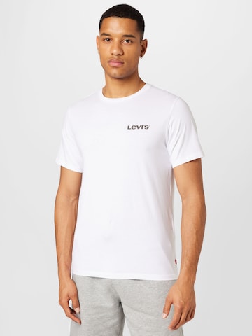 LEVI'S ® Regular Shirt 'Graphic Crewneck Tee' in White: front