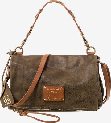 A.S.98 Shoulder Bag in Brown: front