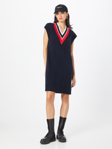 TOMMY HILFIGER Knitted dress in Blue