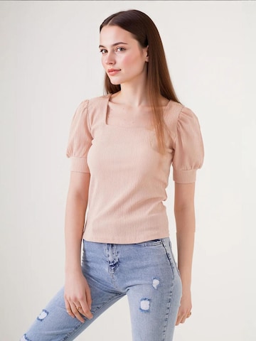 Bigdart Blouse in Brown: front