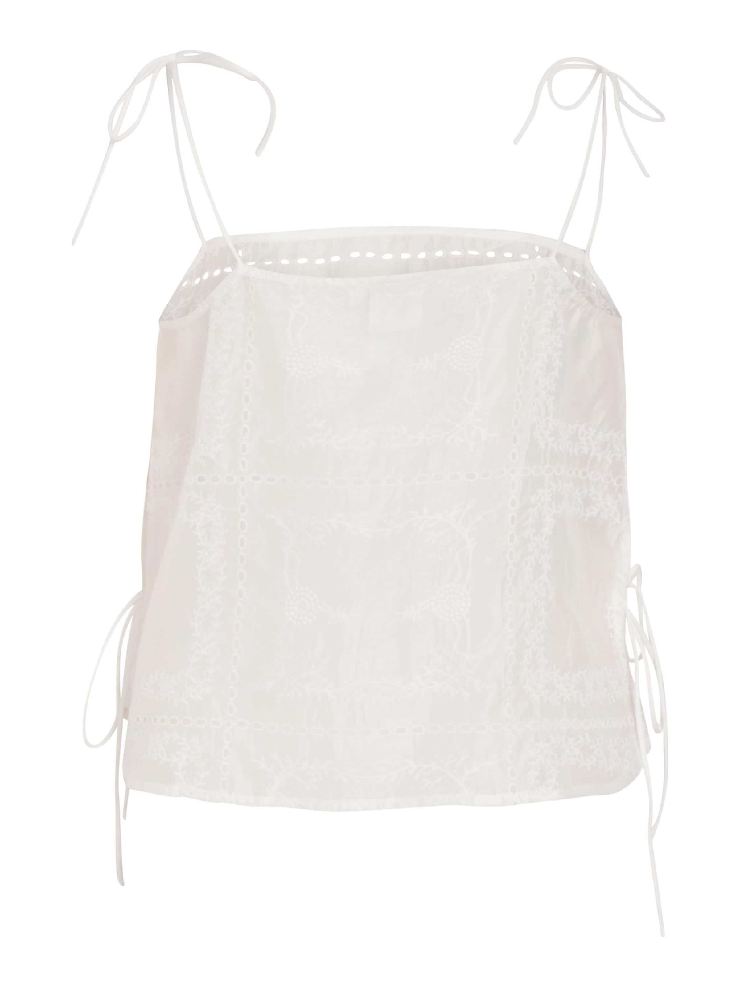 ROUGE EDIT - Top 'Luca' en blanco