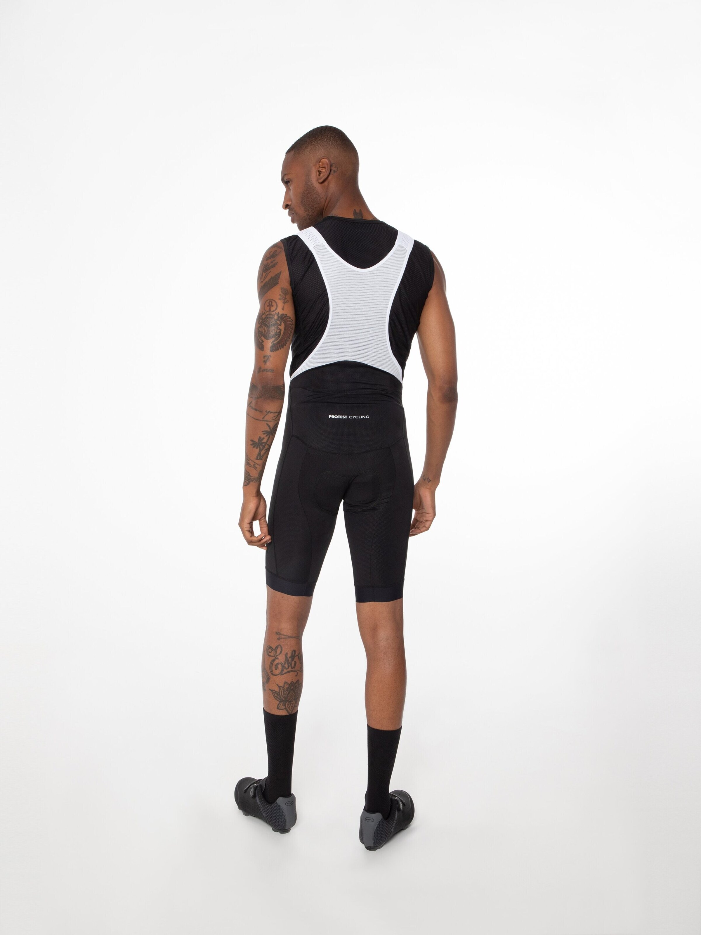 PROTEST Slimfit Sportbroek 'PRTCESAR' in Zwart