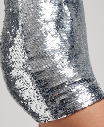 Superdry Cocktail Dress in Silver
