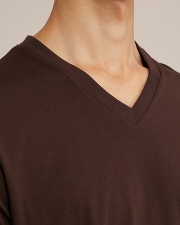 T-Shirt WE Fashion en marron