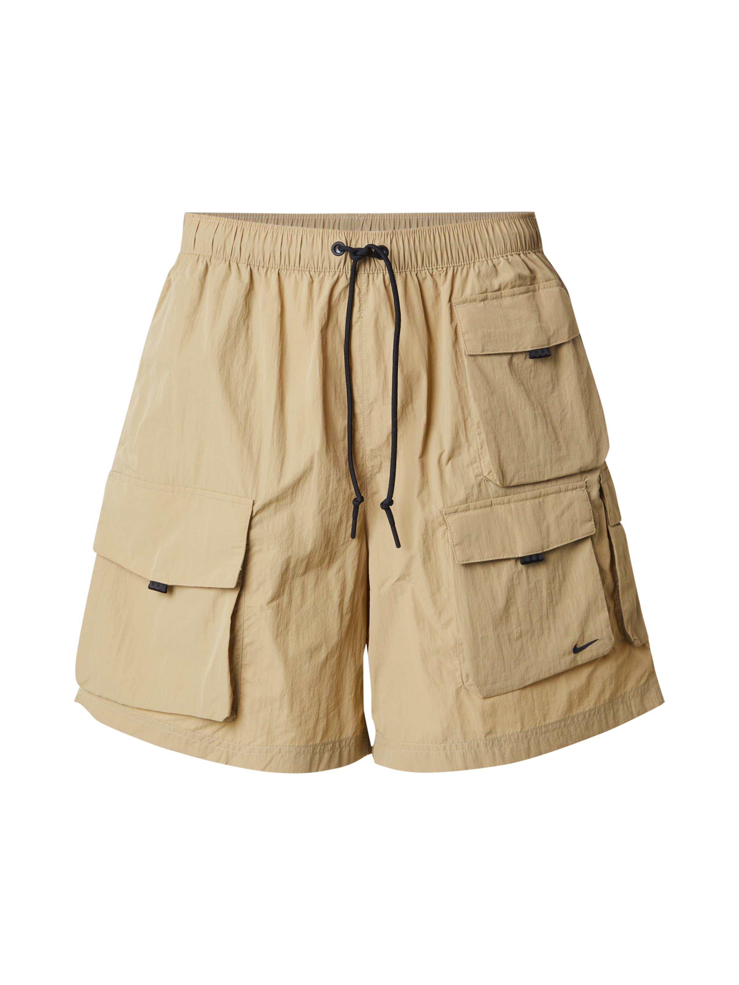 Nike Sportswear Loosefit Cargobyxa i beige: framsida