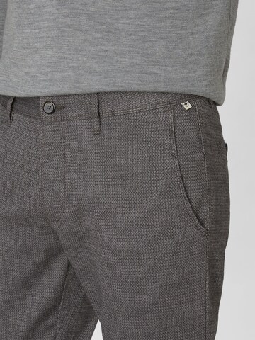 REDPOINT Slimfit Chinohose in Grau