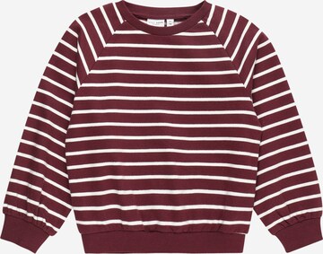 NAME IT Sweatshirt 'Varie' i rød: forside