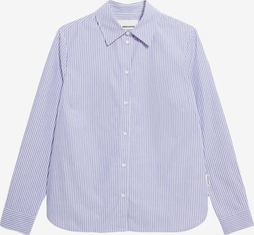 ARMEDANGELS Bluse 'LOUILAA' in Blau: Vorderseite
