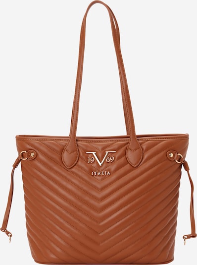 Plase de cumpărături 'Blagica' 19V69 ITALIA pe maro coniac, Vizualizare produs