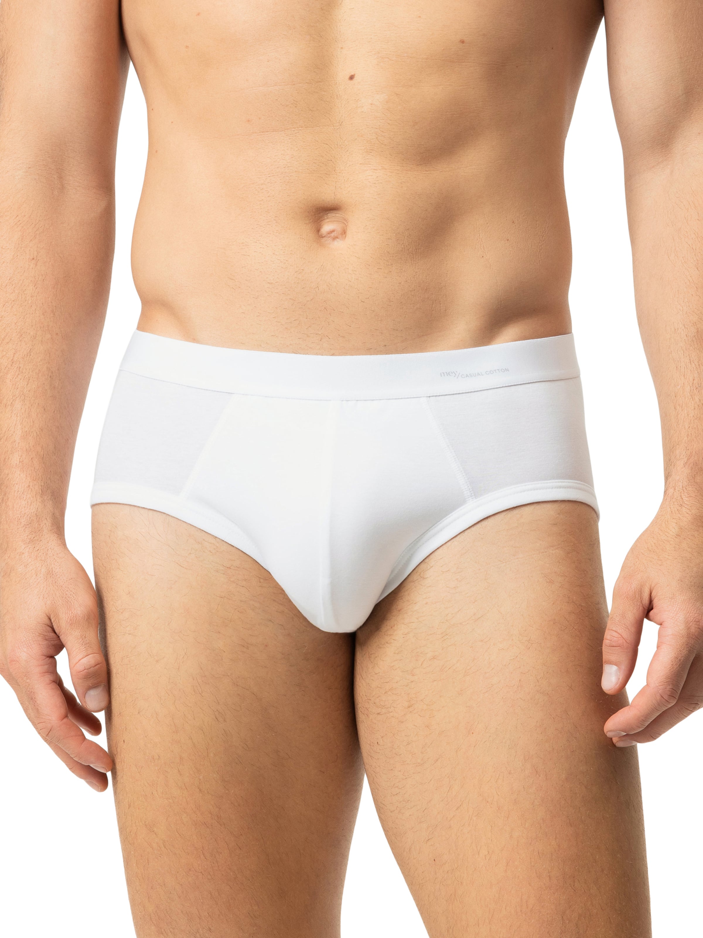 Slip Mey en blanc : devant
