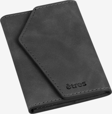 Techmade Wallet 'Etres Smart Wallet - Icon • Easy' in Black: front
