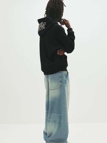 Felpa 'STWD' di Pull&Bear in nero