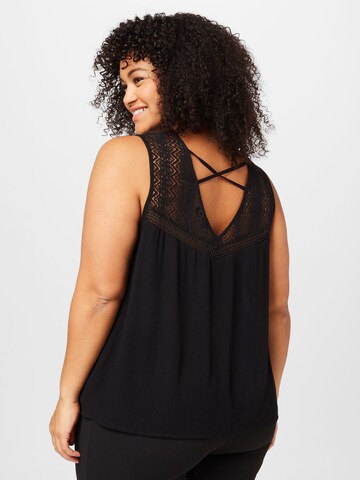 ABOUT YOU Curvy - Top 'Jasmin' en negro