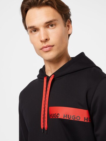 Sweat-shirt 'Diorgione' HUGO Red en noir