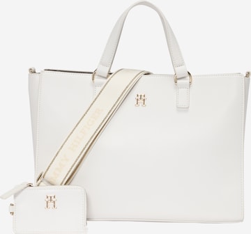 Cabas 'Joy' TOMMY HILFIGER en beige : devant