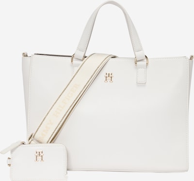 TOMMY HILFIGER Shopper 'Joy' in ecru / gold, Produktansicht