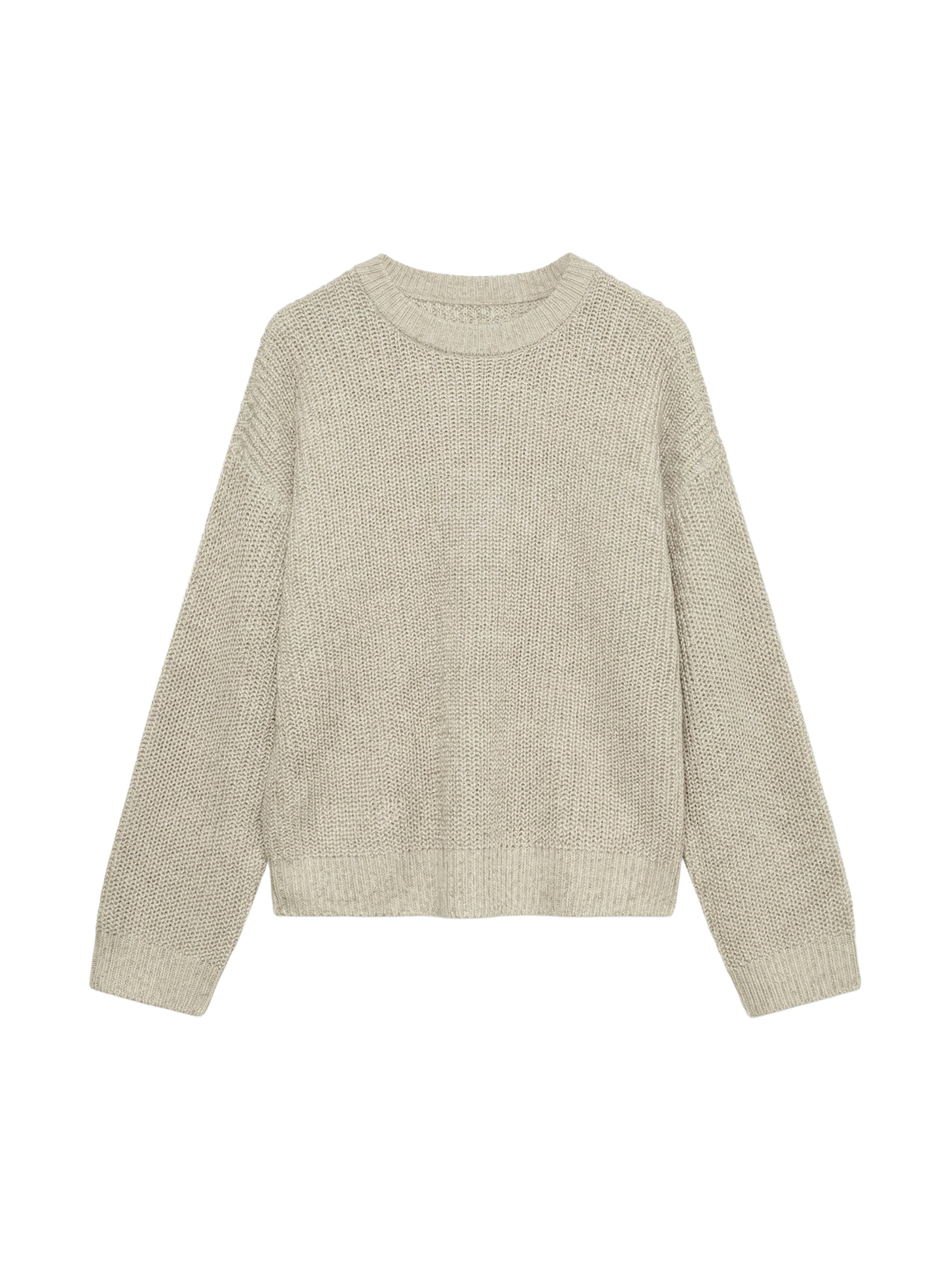 VERO MODA Sveter 'VMLEA' - Sivá: predná strana