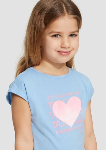 T-Shirt s.Oliver en bleu