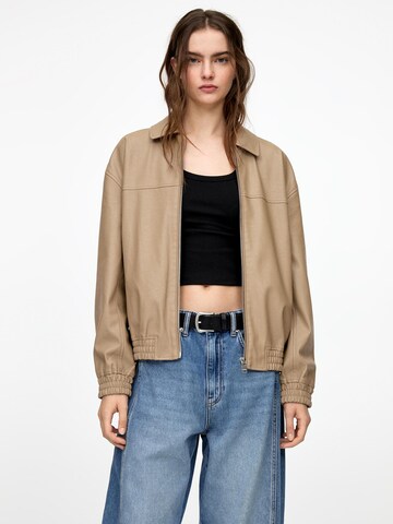 Pull&Bear Overgangsjakke i brun: forside