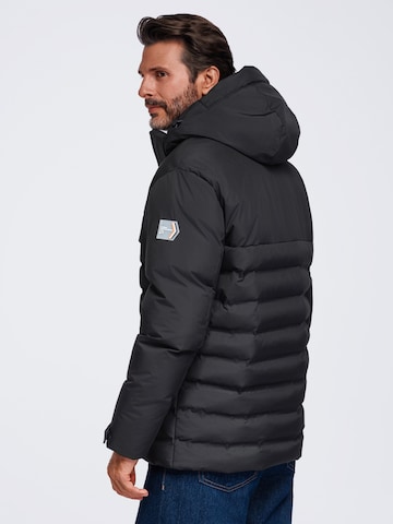 Ombre Winter Jacket in Black