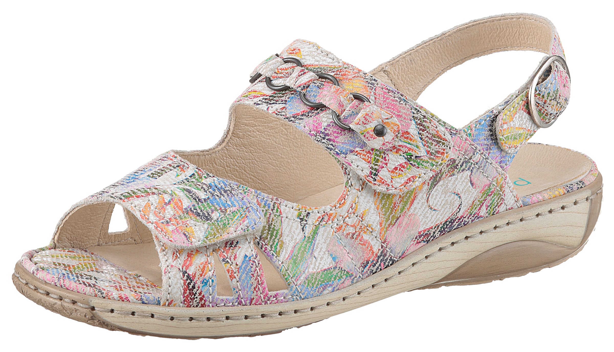 WALDLÄUFER Sandale in Mischfarben: Vorderseite