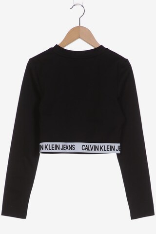 Calvin Klein Jeans Langarmshirt S in Schwarz