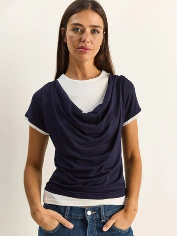Bianco Lucci - Camisa em azul: frente