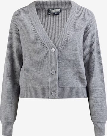 DreiMaster Vintage Вязаная кофта в Серый: спереди