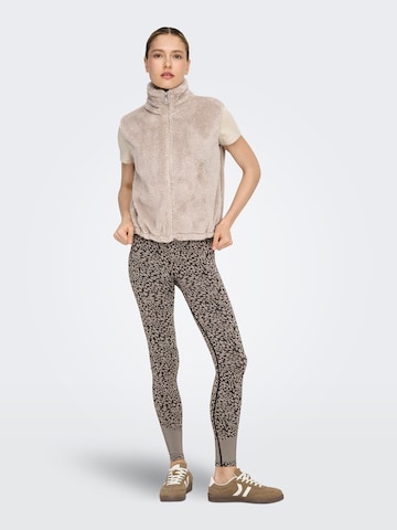 ONLY PLAY Sportweste 'ONPCas' in Beige