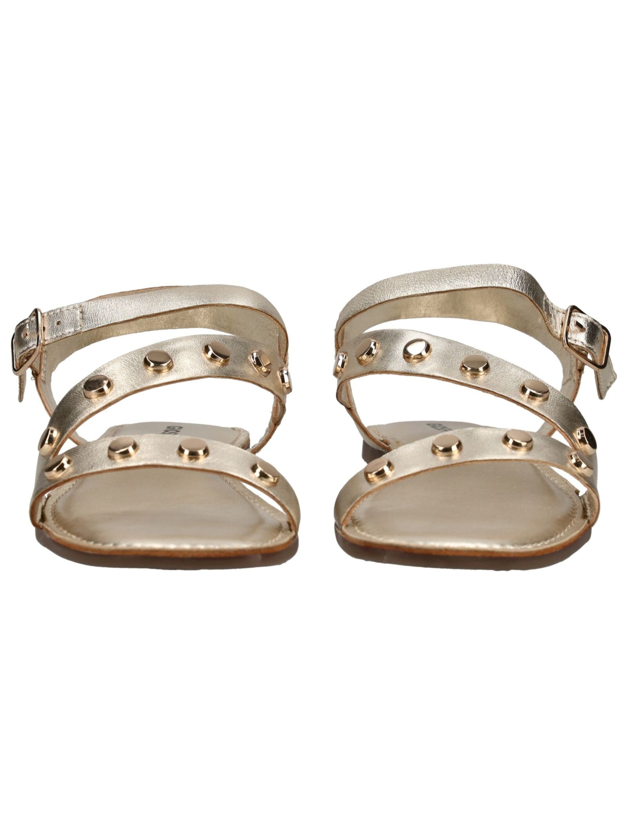 GIOSEPPO Strap sandal in Gold
