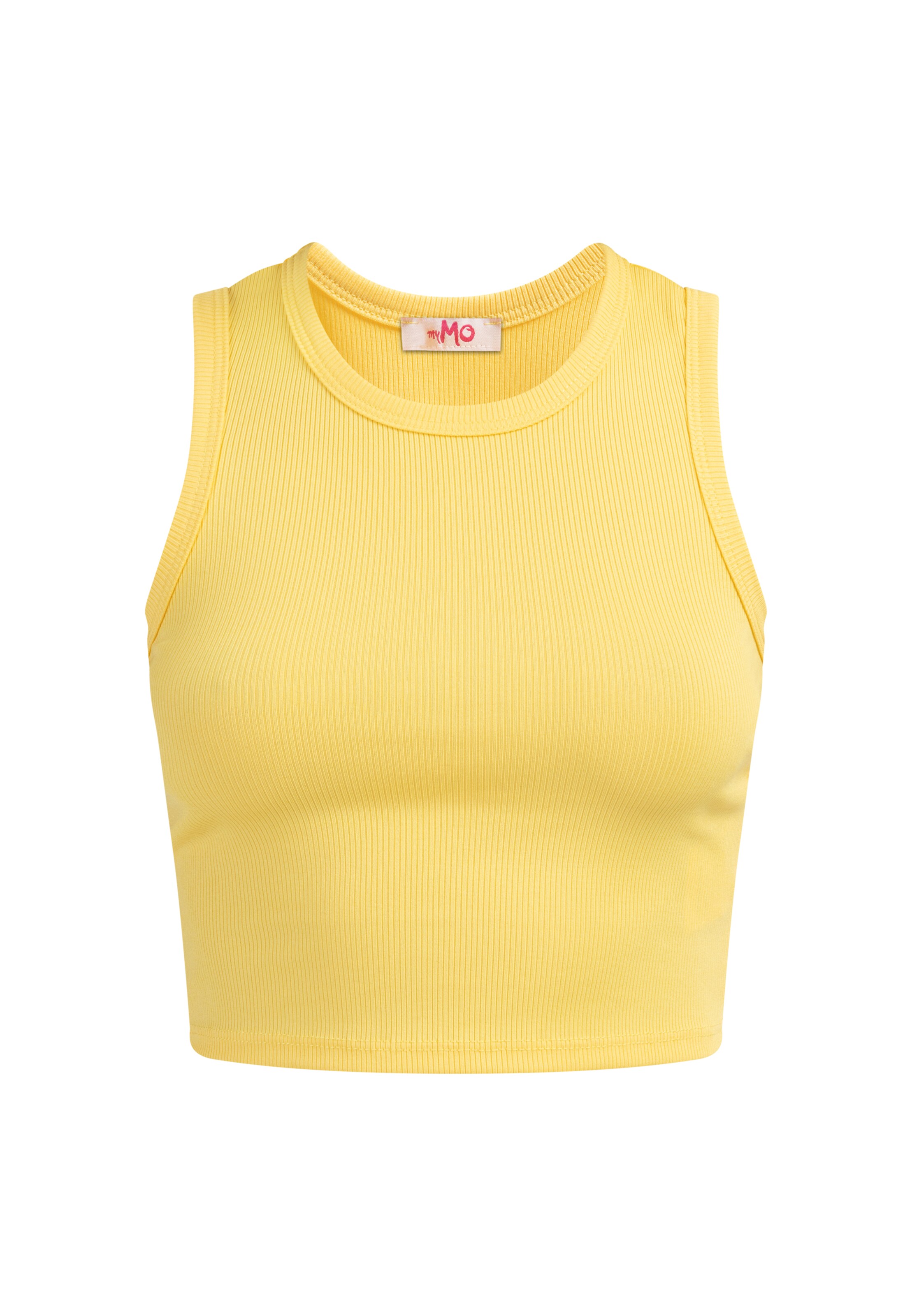MYMO Top in Yellow: front