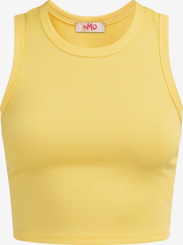 MYMO Top in Yellow: front