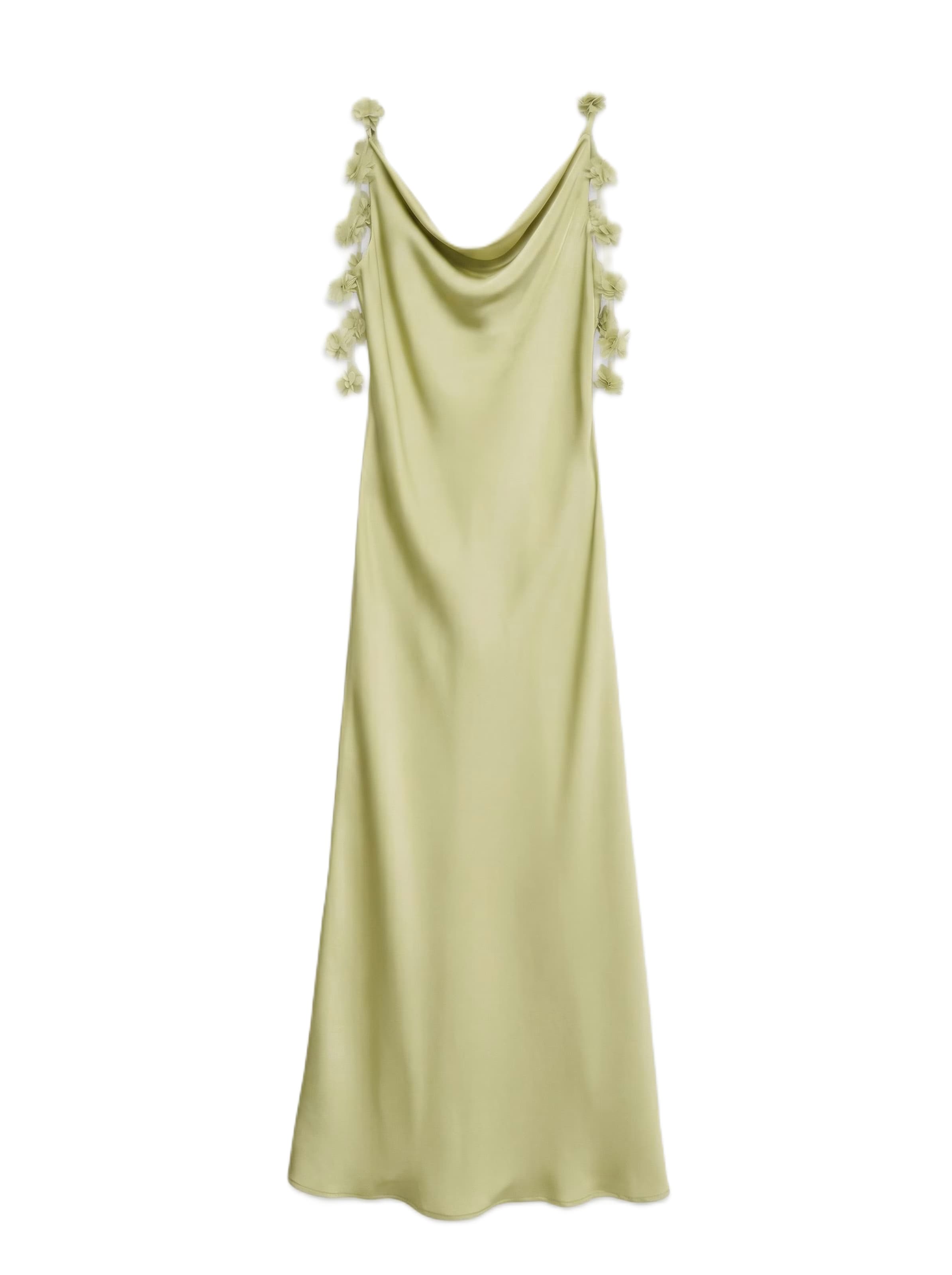 VERO MODA - Vestido 'VMANALEIA' en verde: frente