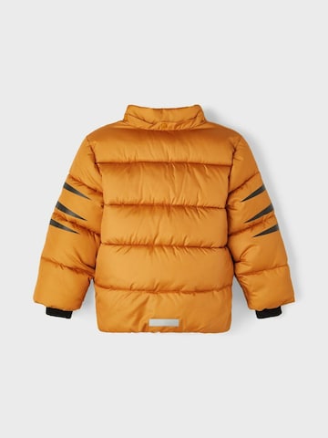 NAME IT Winter Jacket in Yellow