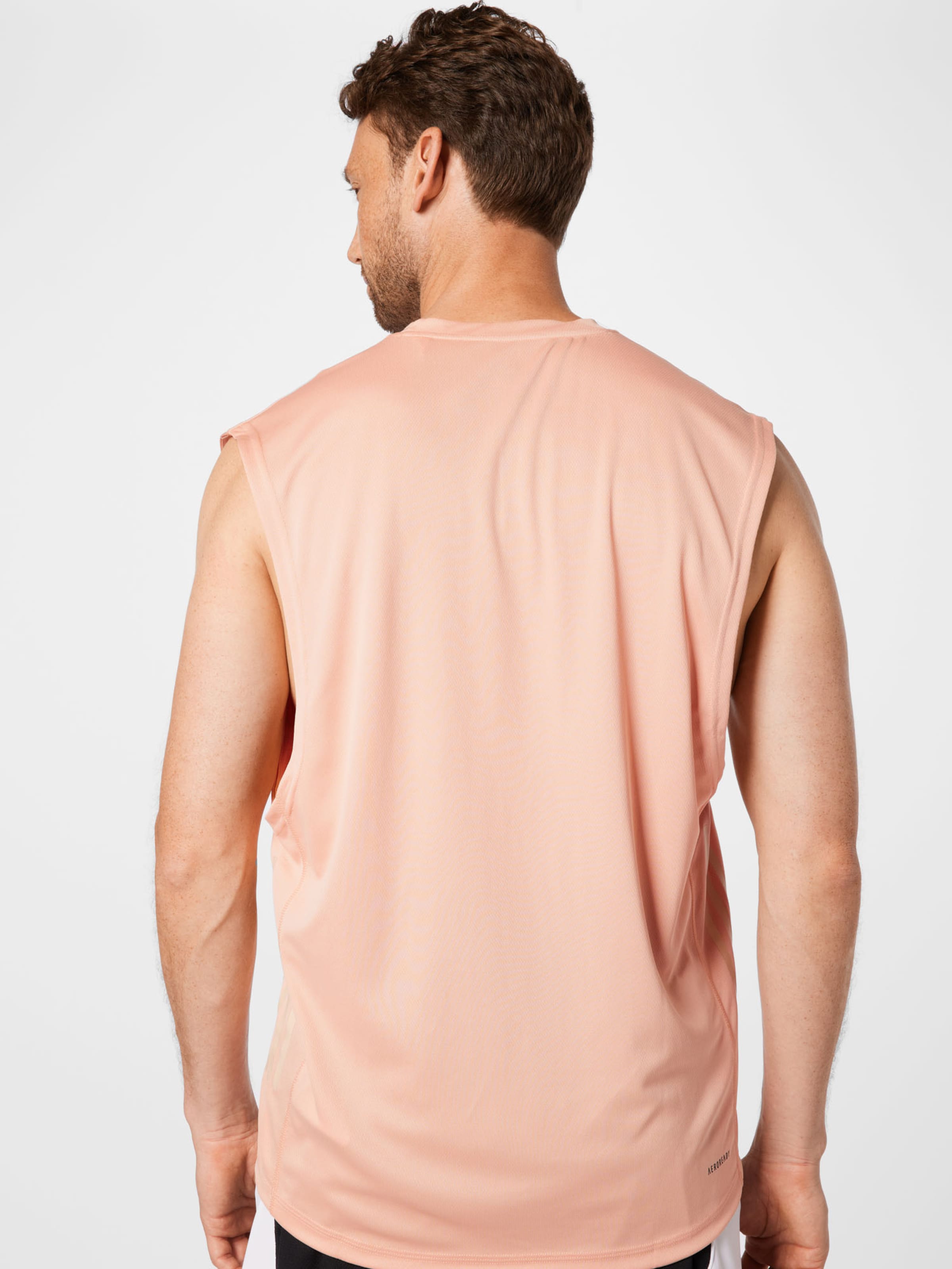 Promos T-Shirt fonctionnel ADIDAS PERFORMANCE en Corail 