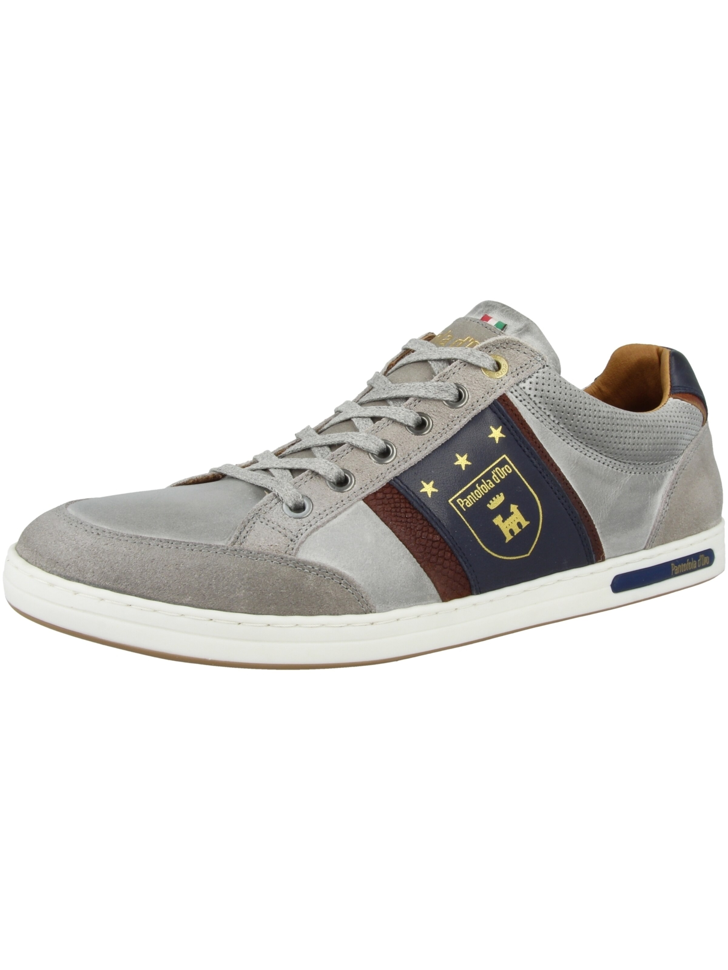 Männer Sneaker PANTOFOLA D'ORO Sneaker in Hellgrau - SM06531 Männer Sneaker PANTOFOLA D'ORO Sneaker in Hellgrau - SM06531