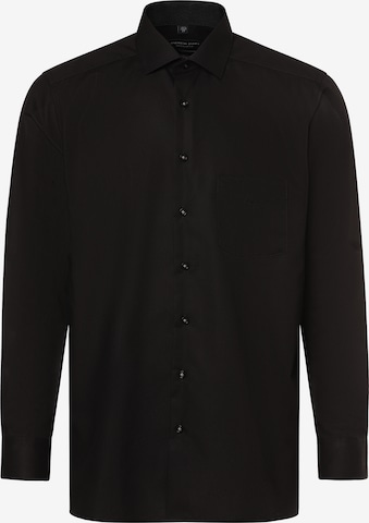 Chemise Andrew James en noir : devant