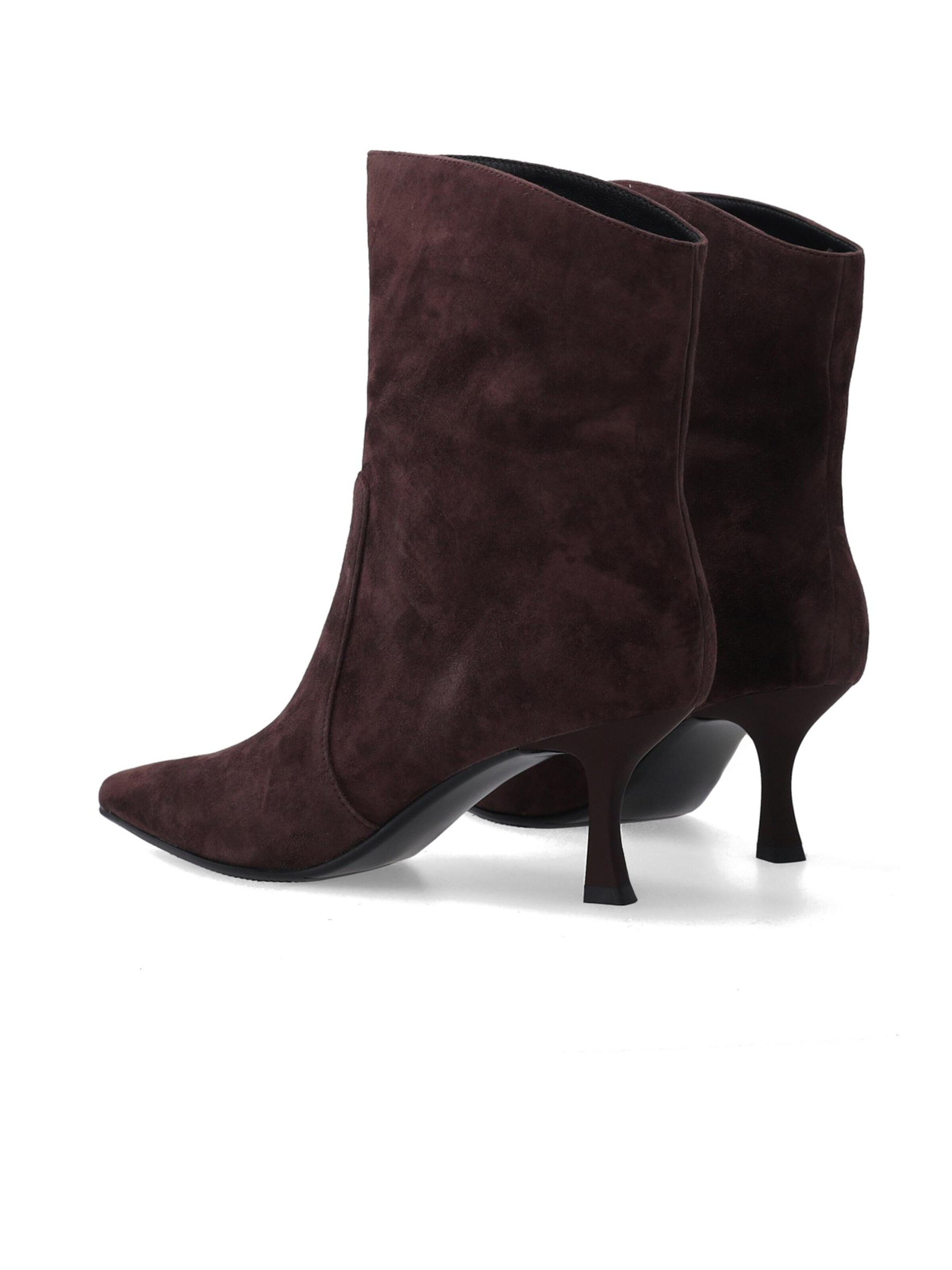 VENEZIA Boots 'Braune Wildleder Damenstiefel mit Stiletto-Absatz 41'‌‌‌‌‌‌‌‌‌‌ in Braun: Vorderseite