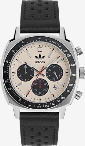 ADIDAS ORIGINALS Analoog horloge 'MASTER' in Zwart: voorkant