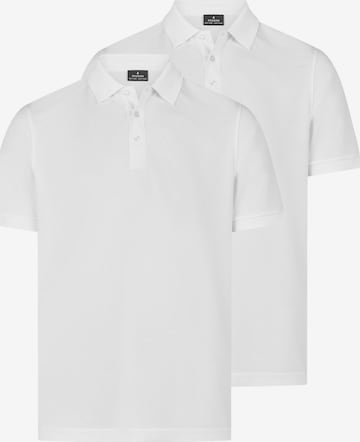 Ragman Shirt 'Basic' in White: front