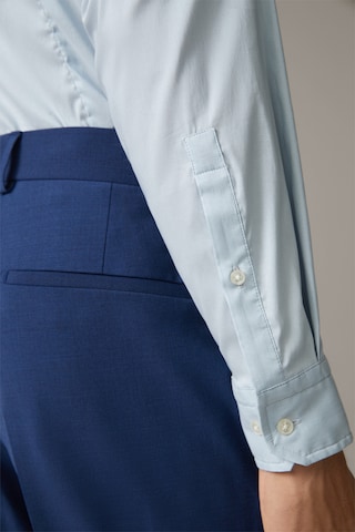 STRELLSON Slim fit Button Up Shirt 'Stan' in Blue