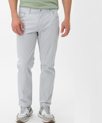 BRAX Regular Broek 'Cadiz' in Grijs: voorkant