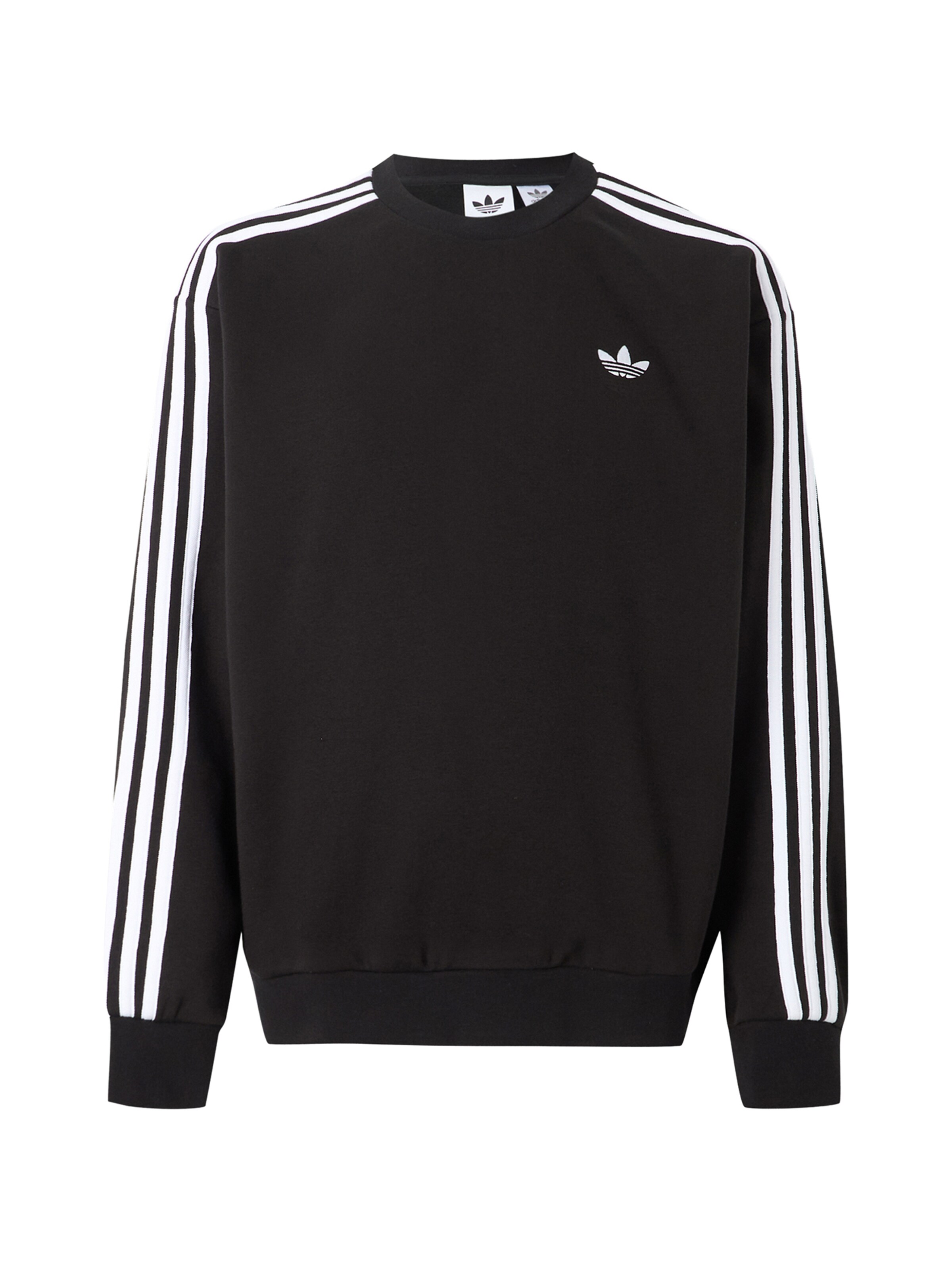 ADIDAS ORIGINALS Μπλούζα φούτερ 'Adicolor' σε μαύρο: μπροστά