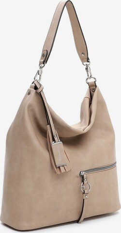 TAMARIS Shoulder bag 'Nele' in Brown