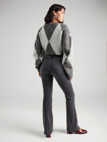 Flared Jeans 'ONLWAUW' di ONLY in grigio