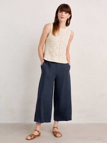 Wide leg Pantaloni 'Merrivale' di Seasalt Cornwall in blu
