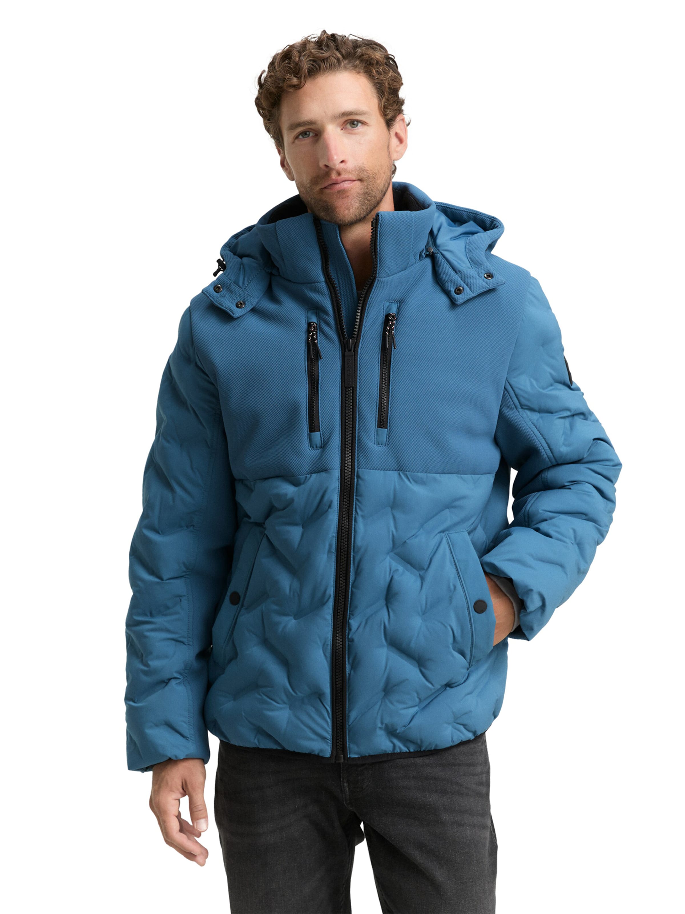 Giacca invernale di TOM TAILOR in blu: frontale