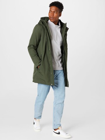 KnowledgeCotton Apparel Parka in Grün