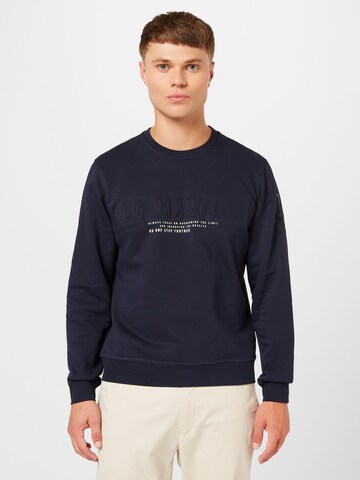 La MartinaSweater majica - plava boja: prednji dio
